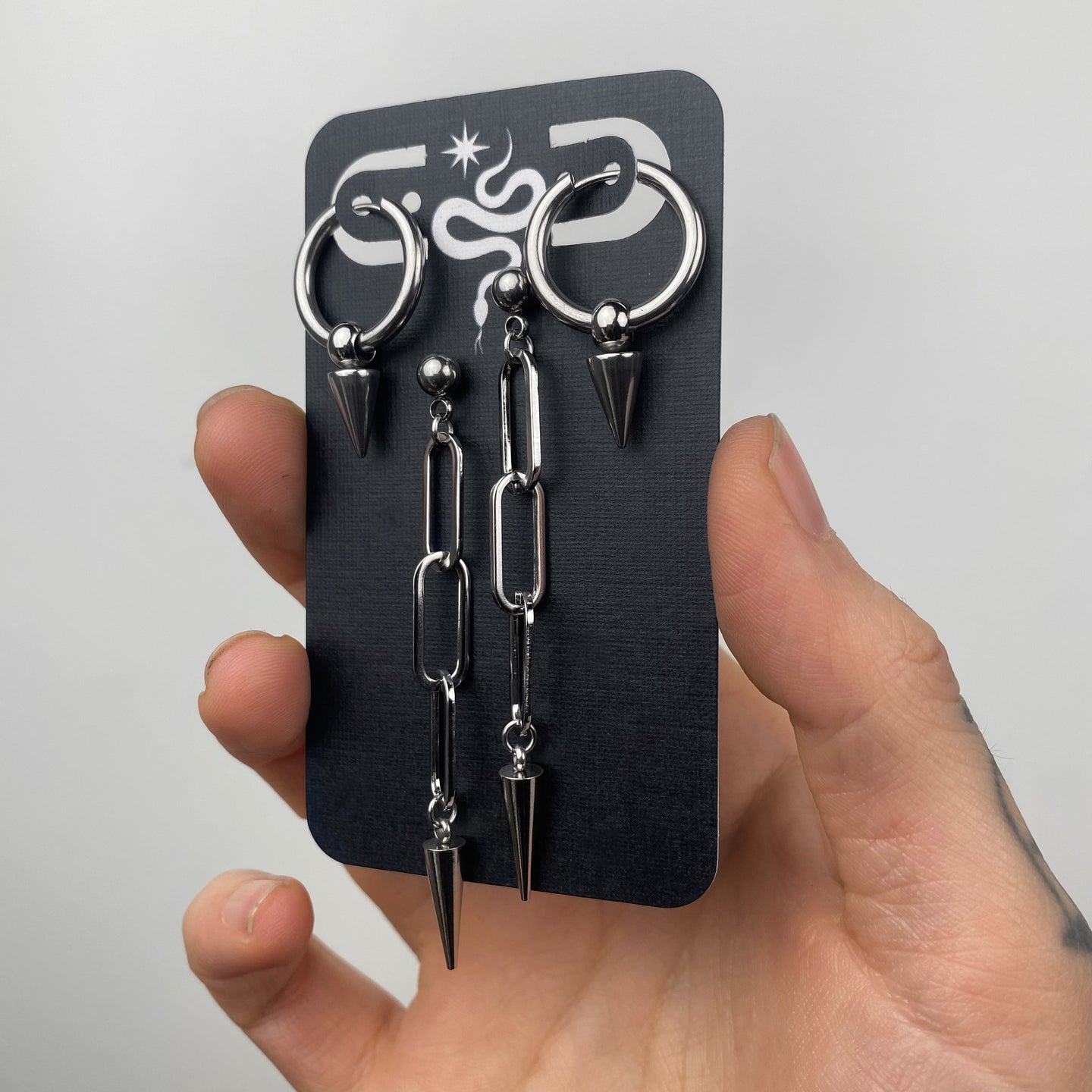 Double Set - Misc Earrings - While Odin Sleeps